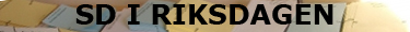 SD i riksdagen