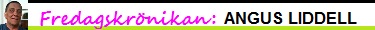 Fredagskrönikan